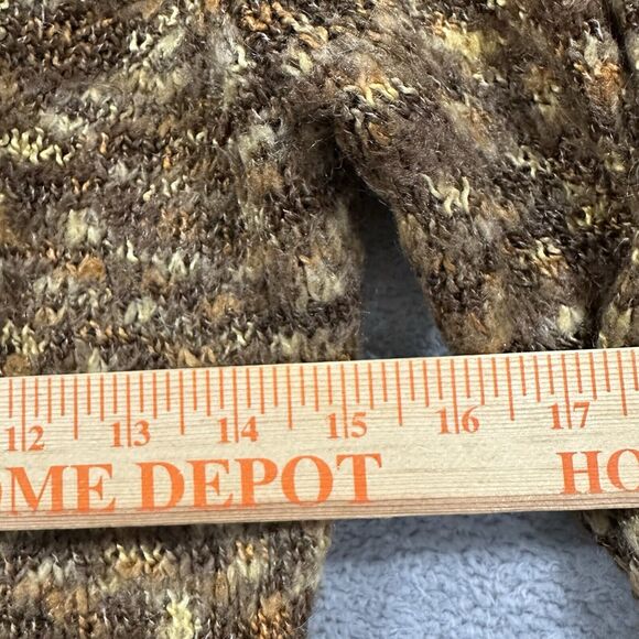 Halogen Mohair Sweater Women's Small Yellow Turtleneck Long Sleeve Pullover - Picture 5 of 7